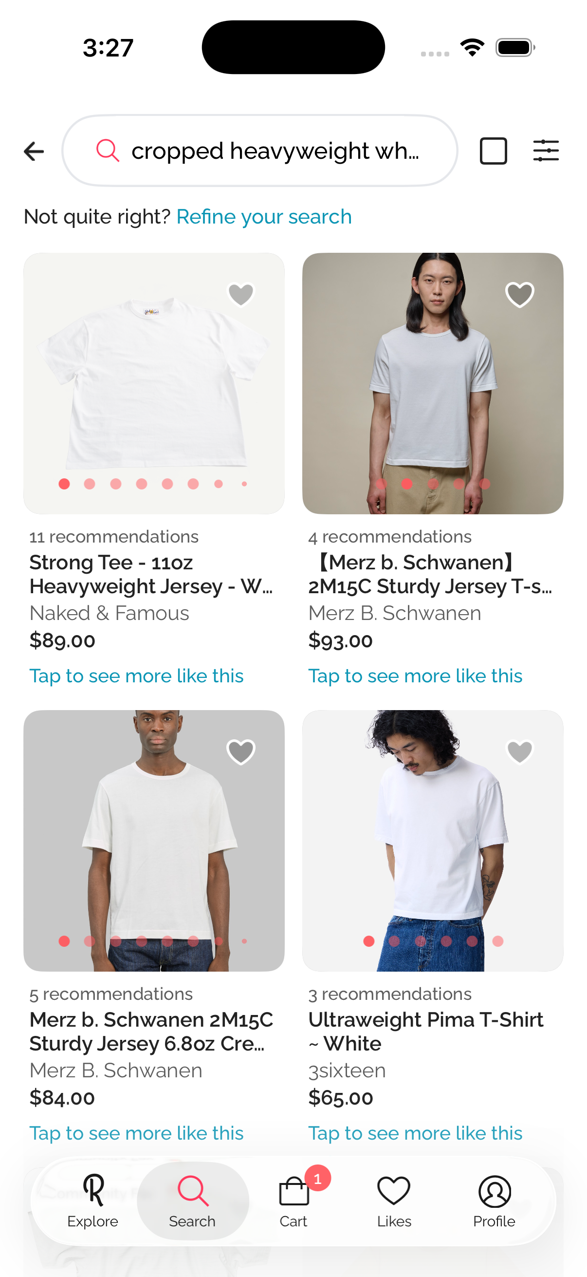 rcmnd search results